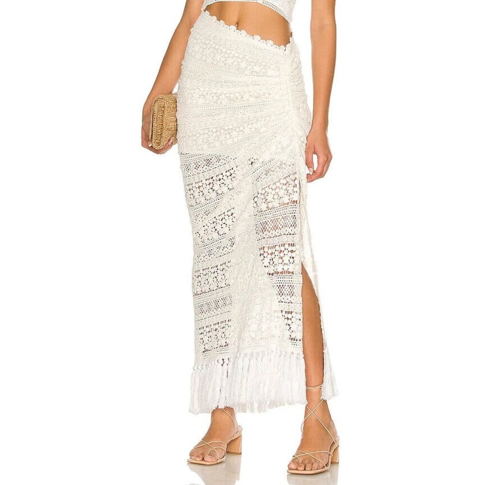 Just BEE Queen Bali Skirt in White